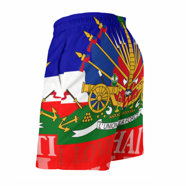 TMMG HAITI HAITIAN FLAG SWIM SHORTS