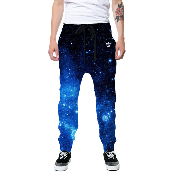 TMMG LUXURY BLUE GALAXY JOGGERS