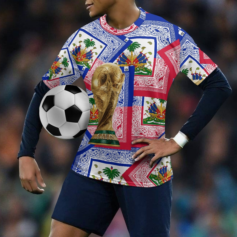TMMG HAITI BANDANA WORLD CUP 2026 T-SHIRT