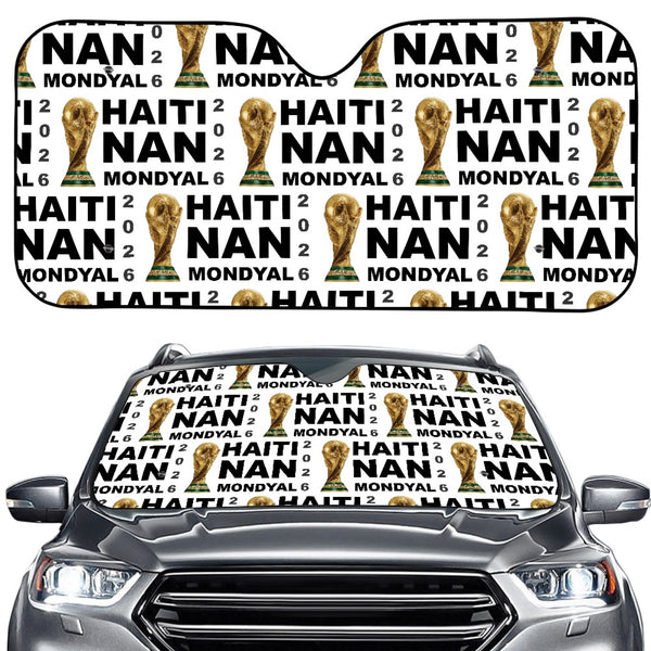 TMMG HAITI CAR SUNSHADE HAITI WORLD CUP 2026