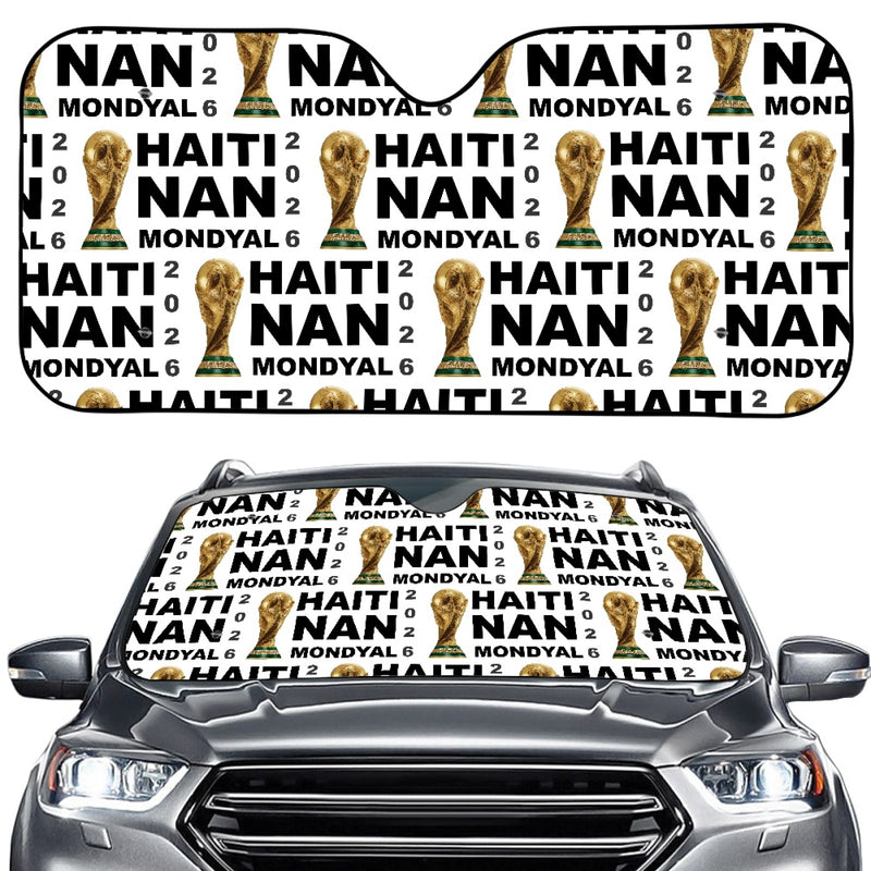 TMMG HAITI CAR SUNSHADE HAITI WORLD CUP 2026