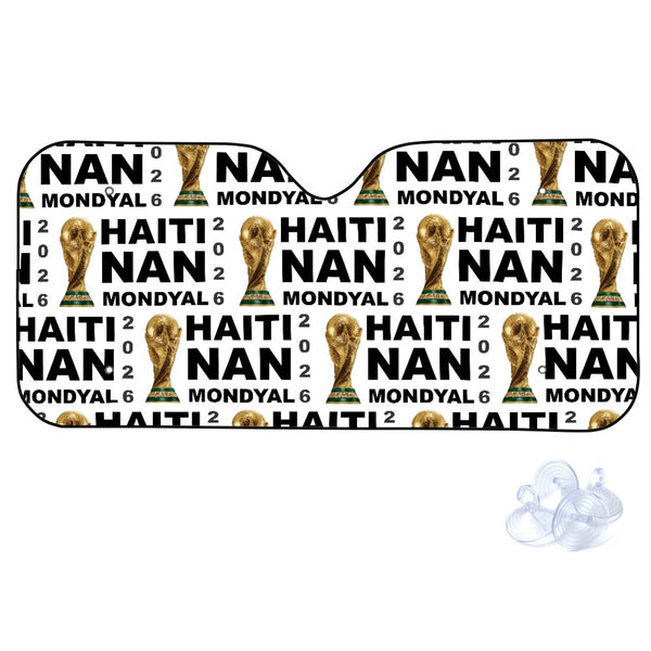 TMMG HAITI CAR SUNSHADE HAITI WORLD CUP 2026