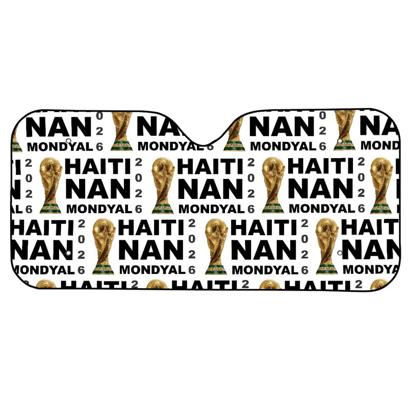 TMMG HAITI CAR SUNSHADE HAITI WORLD CUP 2026