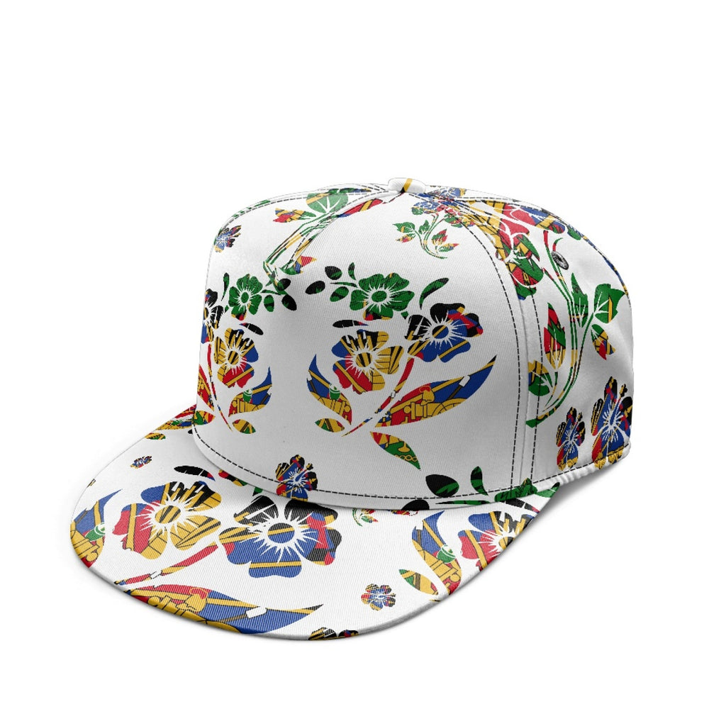 TMMG HAITI CHOUBLAK FLOWERS SNAPBACK HAT