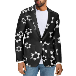 TMMG HAITI COAT OF ARMS OF HAITI MEN'S BLAZER