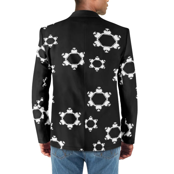 TMMG HAITI COAT OF ARMS OF HAITI MEN'S BLAZER