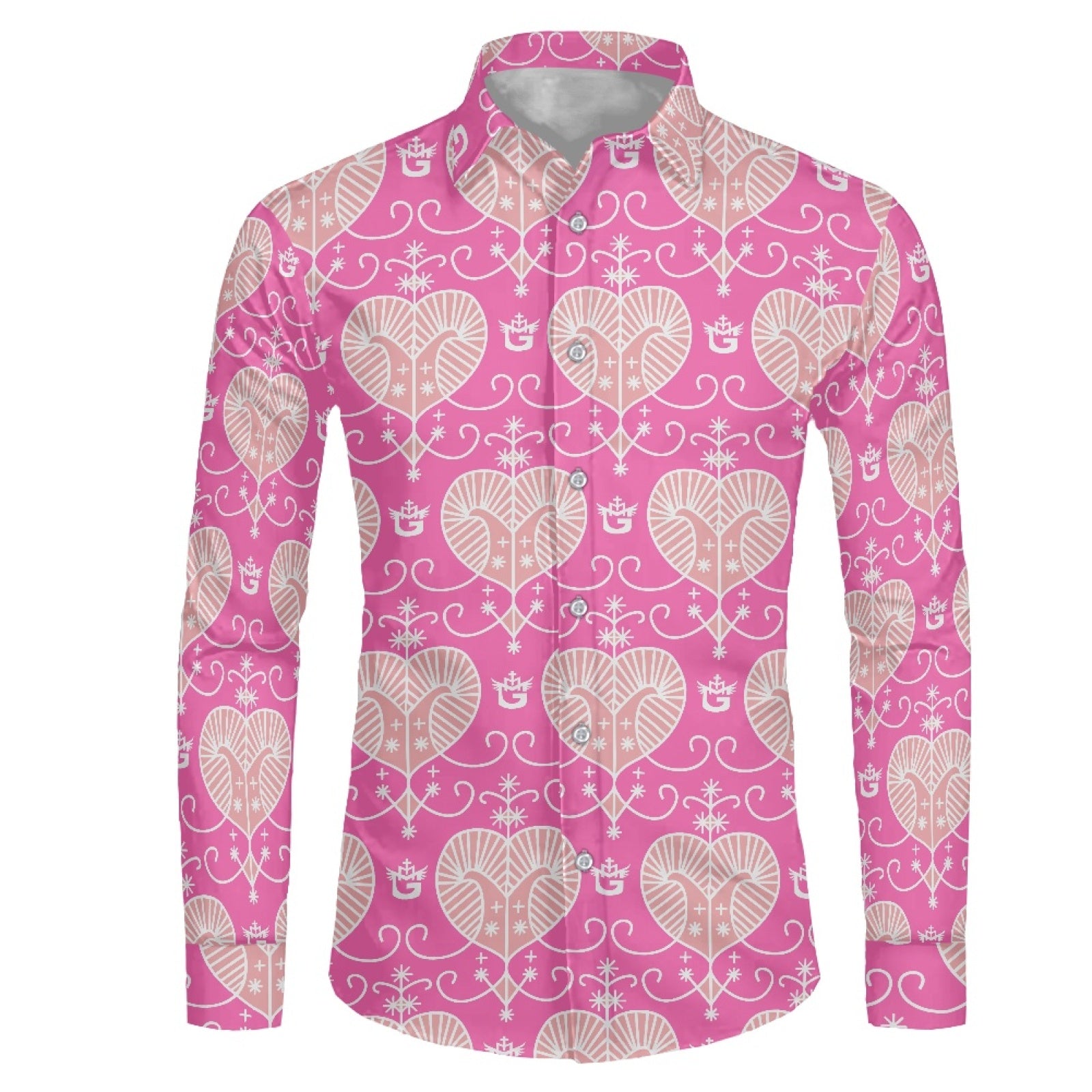 conti giardi コンティジャルディ シルクシャツ 48 ｜NA840 TMMG Haiti Ezili Freda Dress Shirt | Elegance & Grace