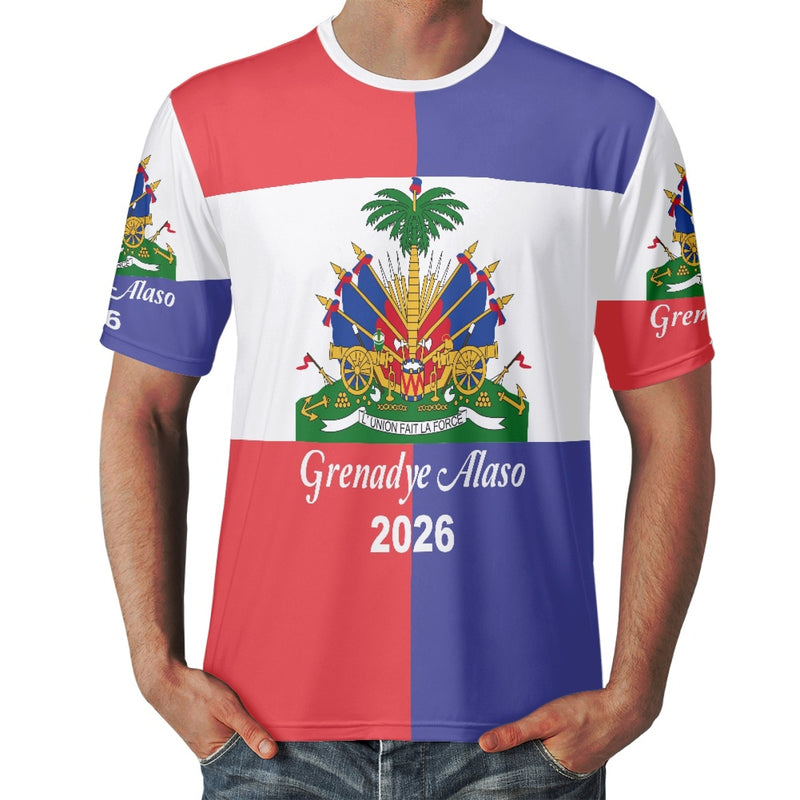 TMMG HAITI GRENADYE ALASO HAITI WORLD CUP 2026 T-SHIRT