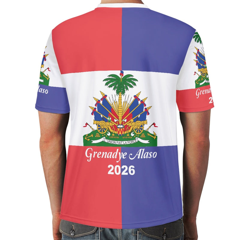 TMMG HAITI GRENADYE ALASO HAITI WORLD CUP 2026 T-SHIRT