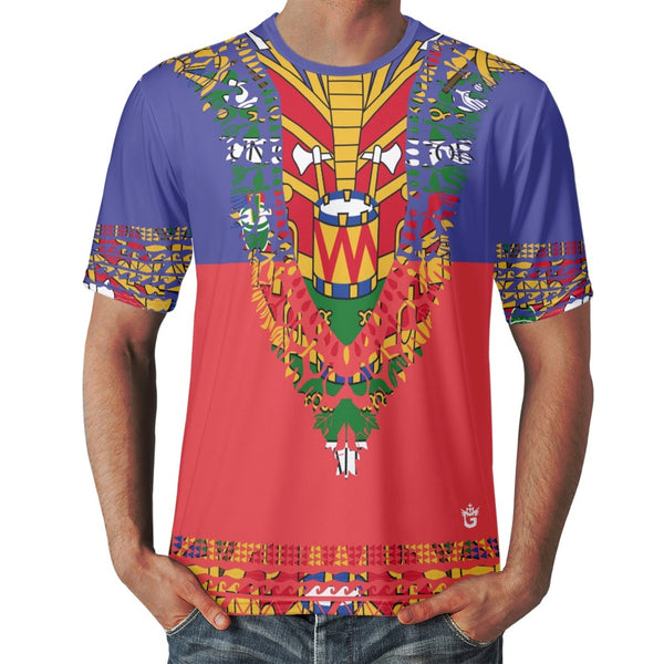 TMMG HAITI HAITIAN FLAG 2026 DASHIKI T-SHIRT