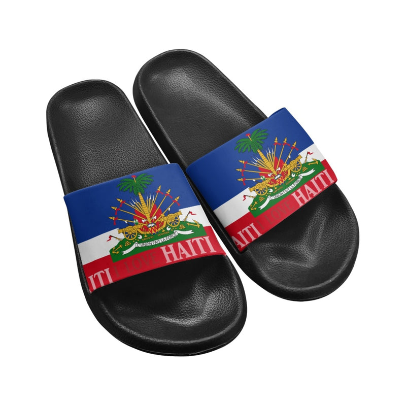 TMMG HAITI HAITIAN FLAG ADULT SANDALS