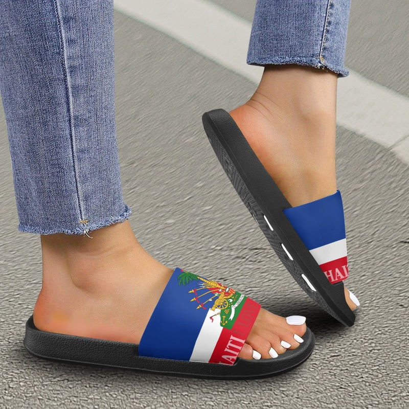 TMMG HAITI HAITIAN FLAG ADULT SANDALS
