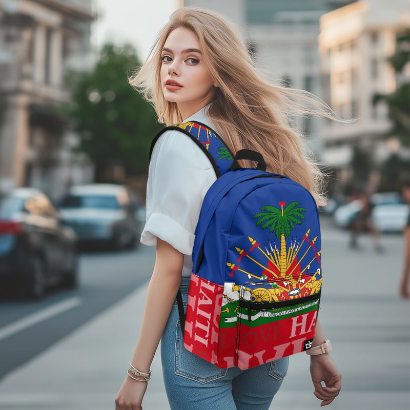 TMMG HAITI HAITIAN FLAG BACKPACK