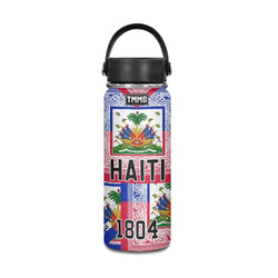 TMMG HAITI HAITIAN FLAG BANDANA JERSEY THERMOS