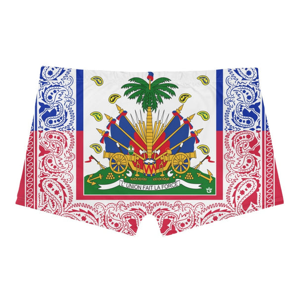 TMMG HAITI HAITIAN FLAG BANDANA HOT PANT