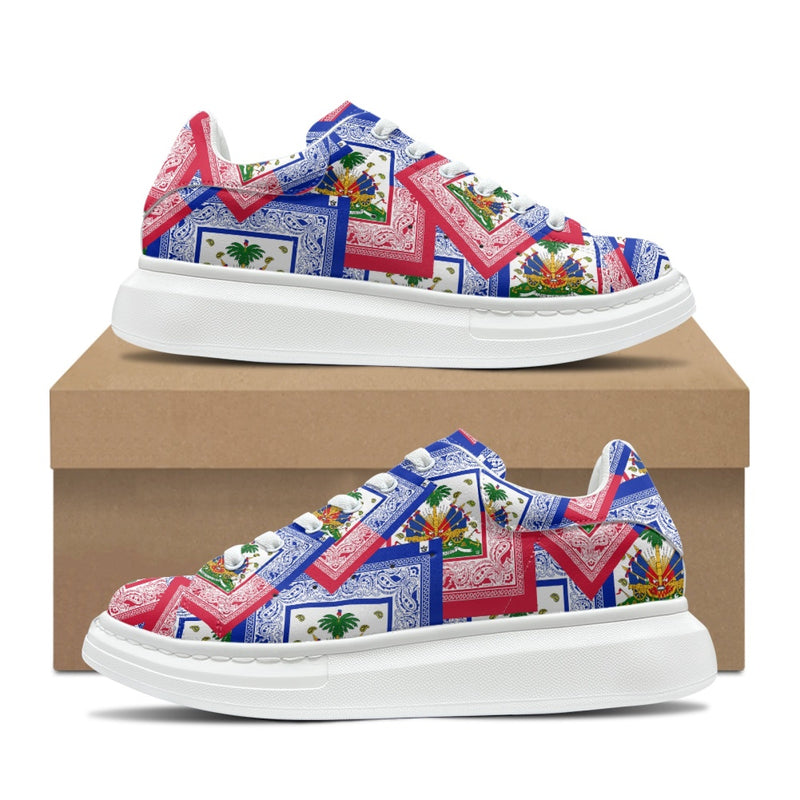 TMMG HAITI HAITIAN FLAG BANDANA MQ SNEAKERS