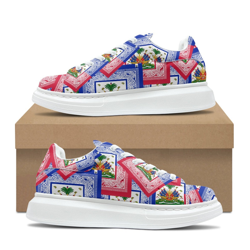 TMMG HAITI HAITIAN FLAG BANDANA MQ SNEAKERS