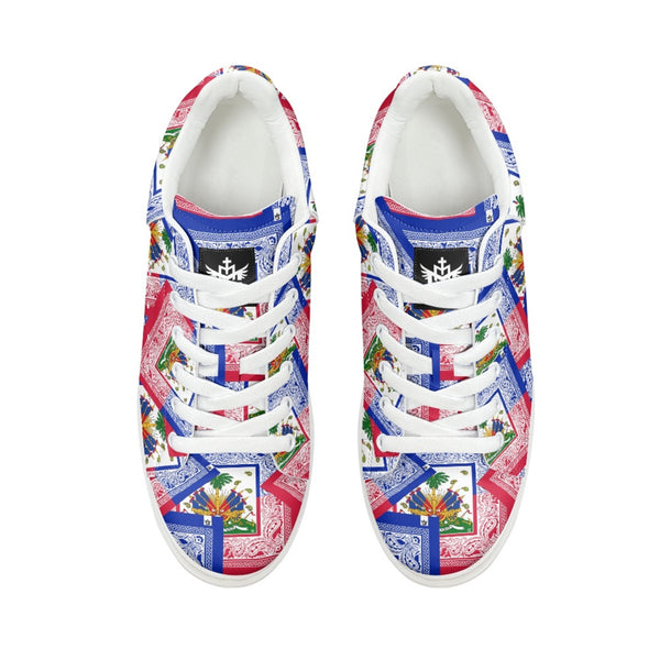 TMMG HAITI HAITIAN FLAG BANDANA MQ SNEAKERS