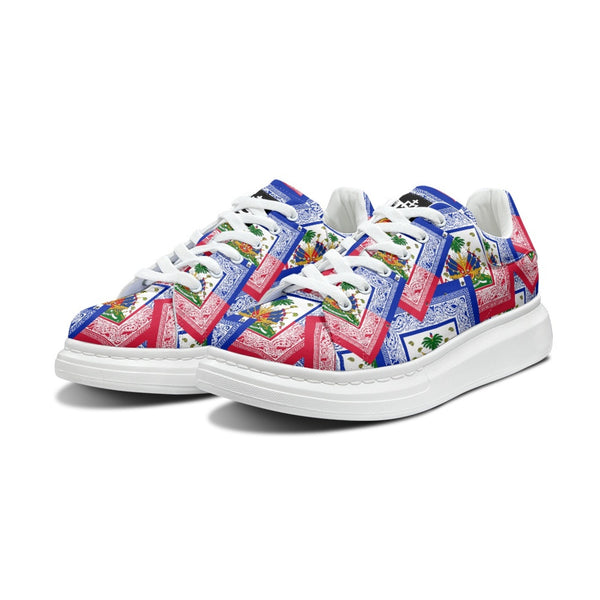 TMMG HAITI HAITIAN FLAG BANDANA MQ SNEAKERS