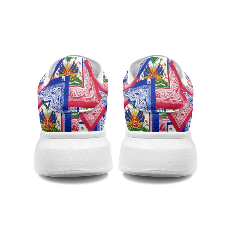 TMMG HAITI HAITIAN FLAG BANDANA MQ SNEAKERS