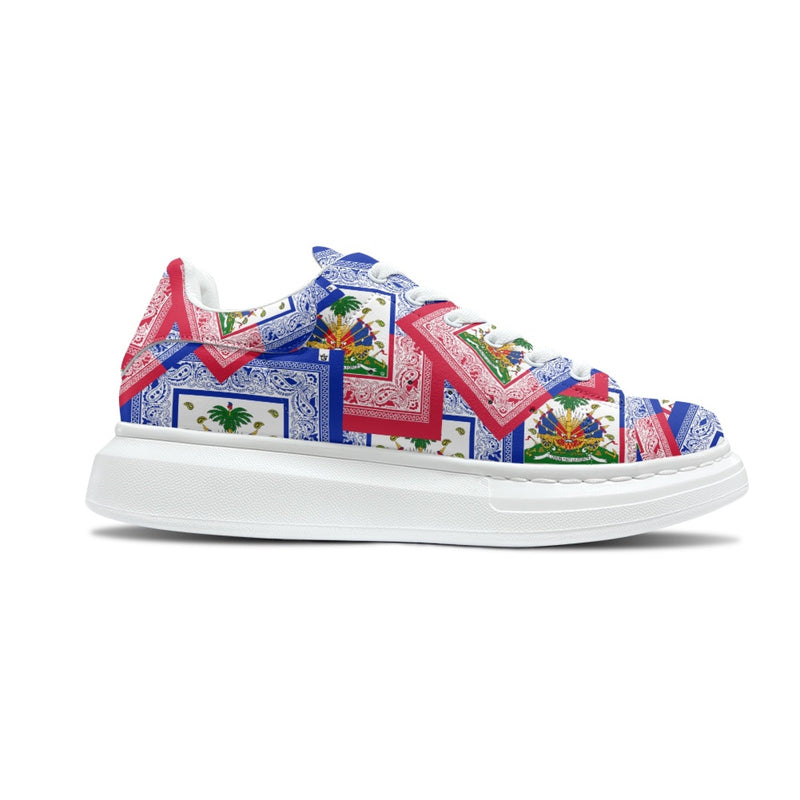 TMMG HAITI HAITIAN FLAG BANDANA MQ SNEAKERS