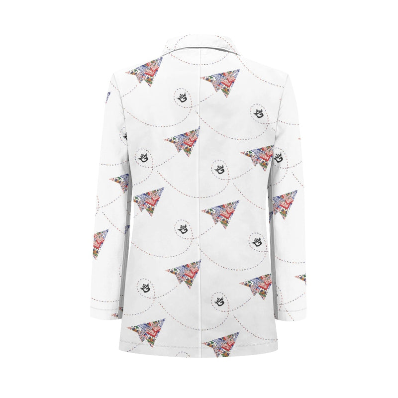 TMMG HAITI HAITIAN FLAG BANDANA PAPER PLANE BLAZER