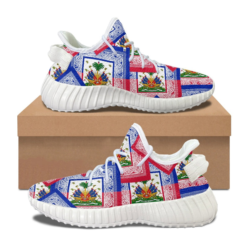 TMMG HAITI HAITIAN FLAG BANDANA RUNNING SNEAKERS