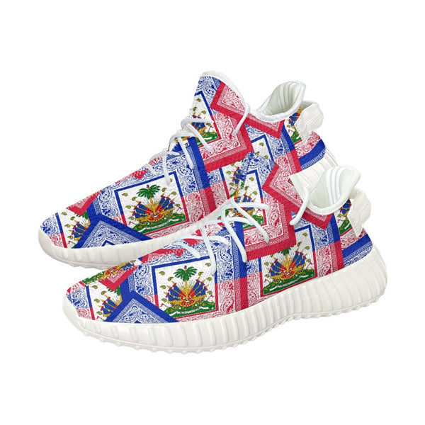 TMMG HAITI HAITIAN FLAG BANDANA RUNNING SNEAKERS
