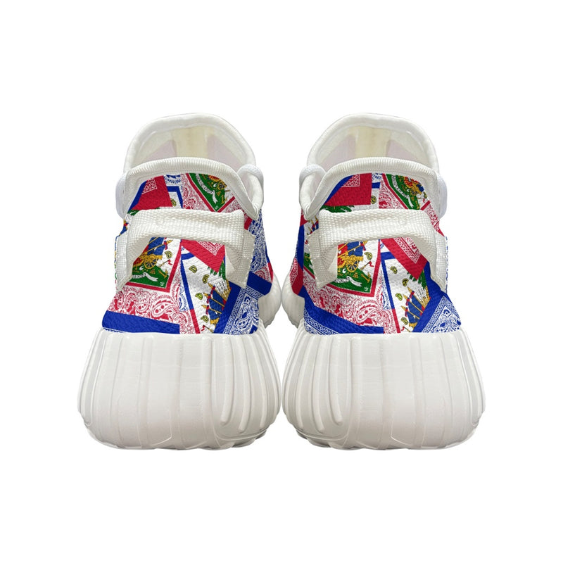 TMMG HAITI HAITIAN FLAG BANDANA RUNNING SNEAKERS