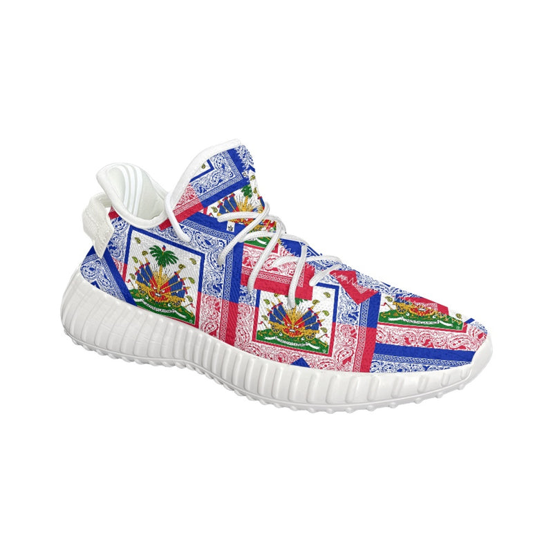 TMMG HAITI HAITIAN FLAG BANDANA RUNNING SNEAKERS