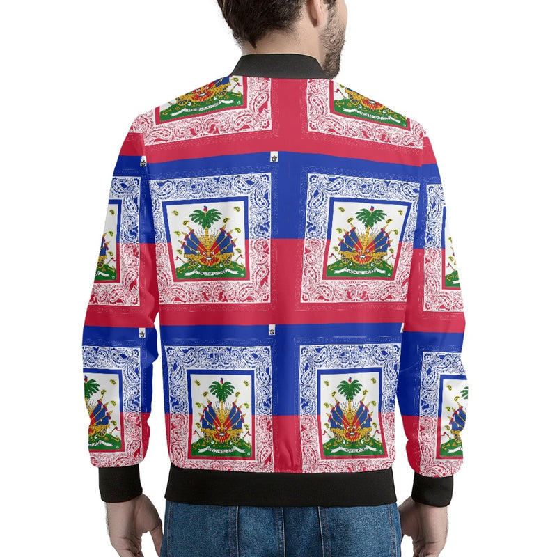 TMMG HAITI HAITIAN FLAG BANDANA UNISEX JACKET