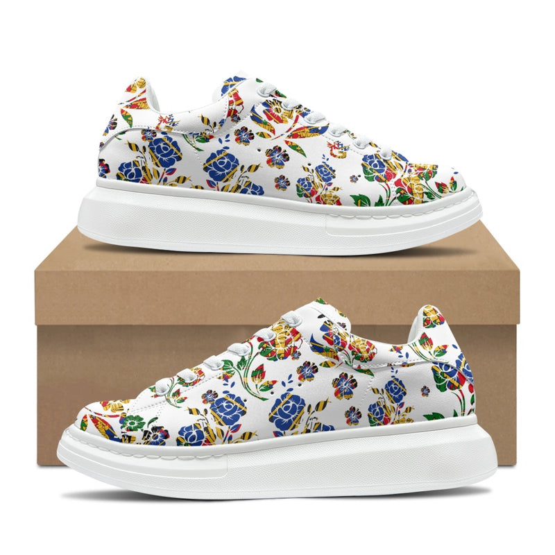 TMMG HAITI HAITIAN FLAG CHOUBLAK MQ SNEAKERS