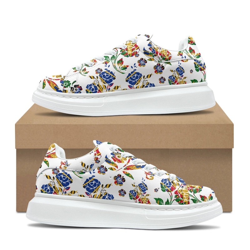 TMMG HAITI HAITIAN FLAG CHOUBLAK MQ SNEAKERS