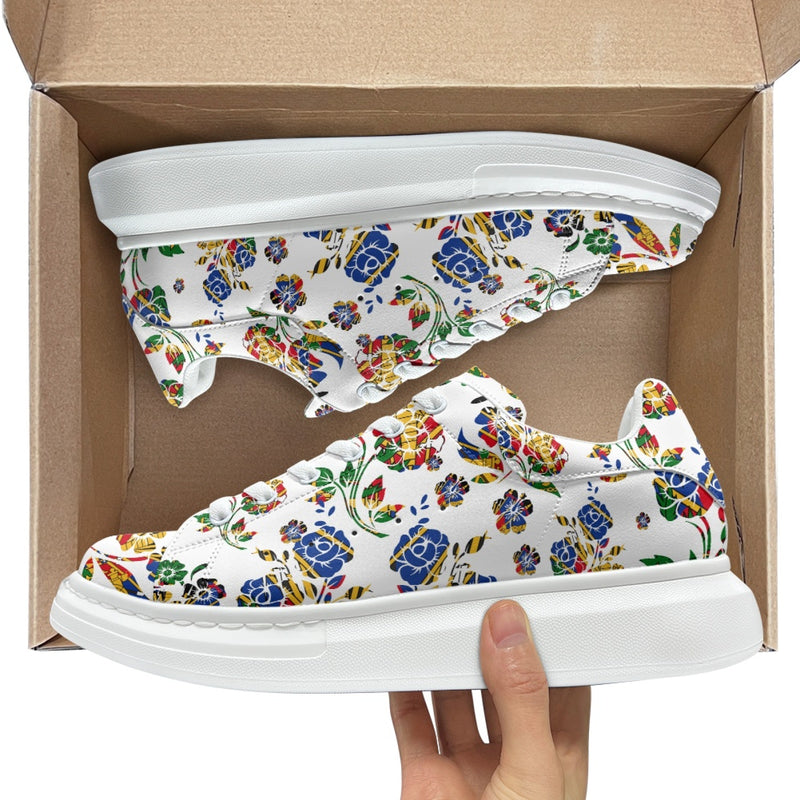 TMMG HAITI HAITIAN FLAG CHOUBLAK MQ SNEAKERS