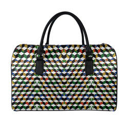 TMMG HAITI HAITIAN FLAG CUBIC TRAVEL BAG