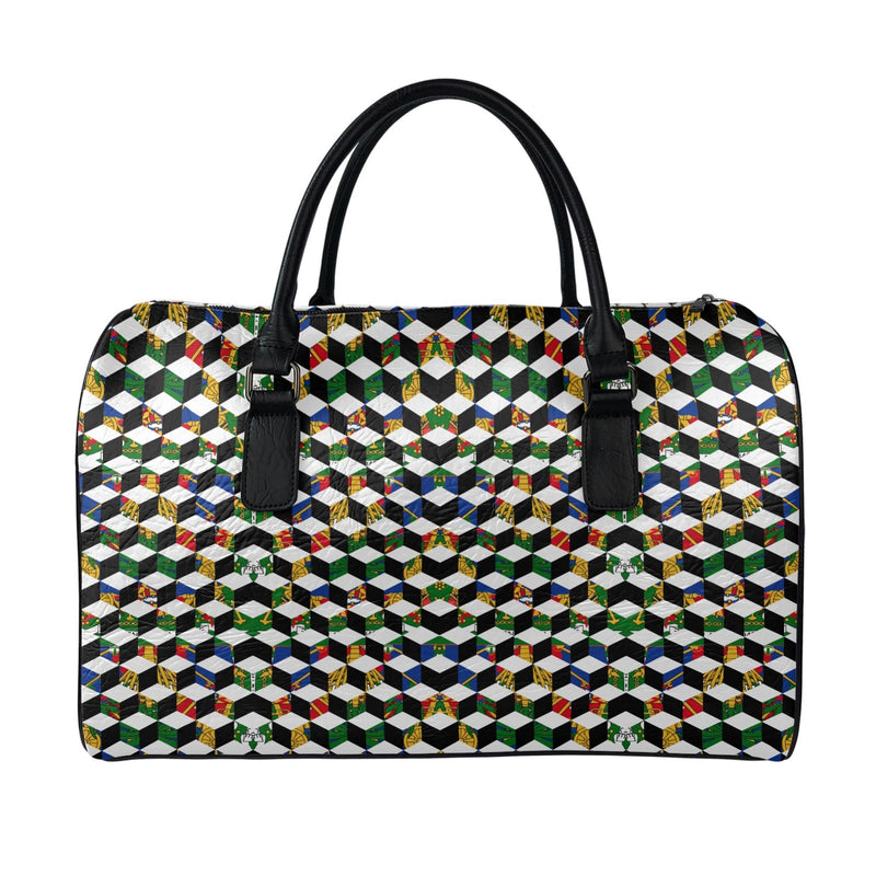 TMMG HAITI HAITIAN FLAG CUBIC TRAVEL BAG
