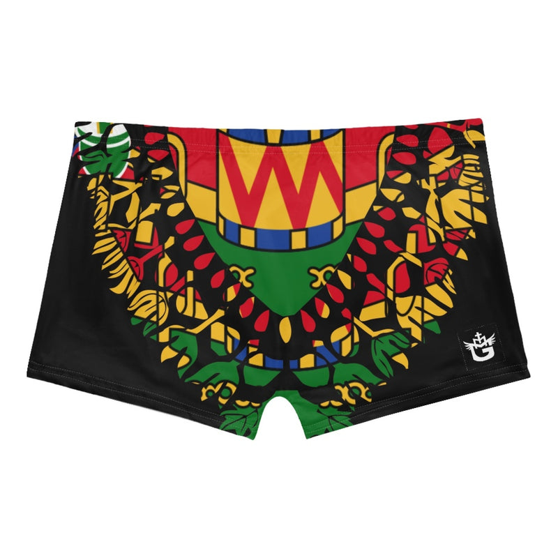TMMG HAITI HAITIAN FLAG DASHIKI HOT PANT