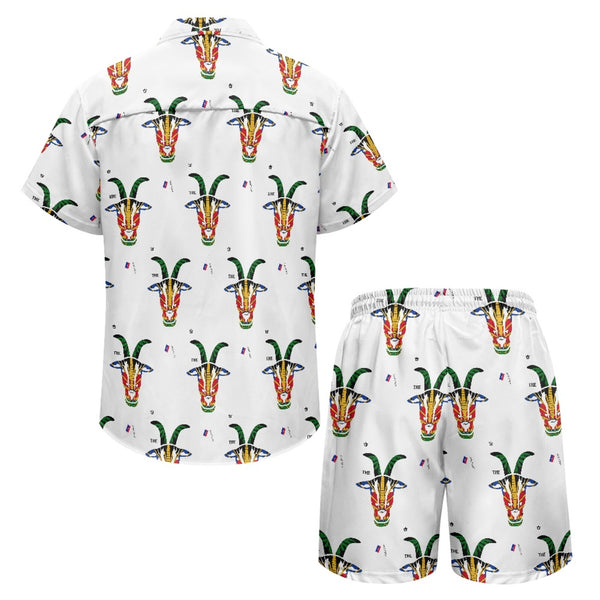 TMMG HAITI HAITIAN FLAG GOAT CABANA MEN'S SET