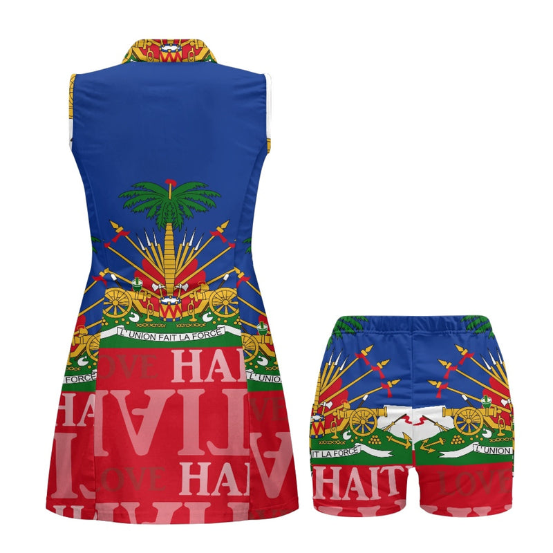 TMMG HAITI HAITIAN FLAG GOLF CLOTHING SET