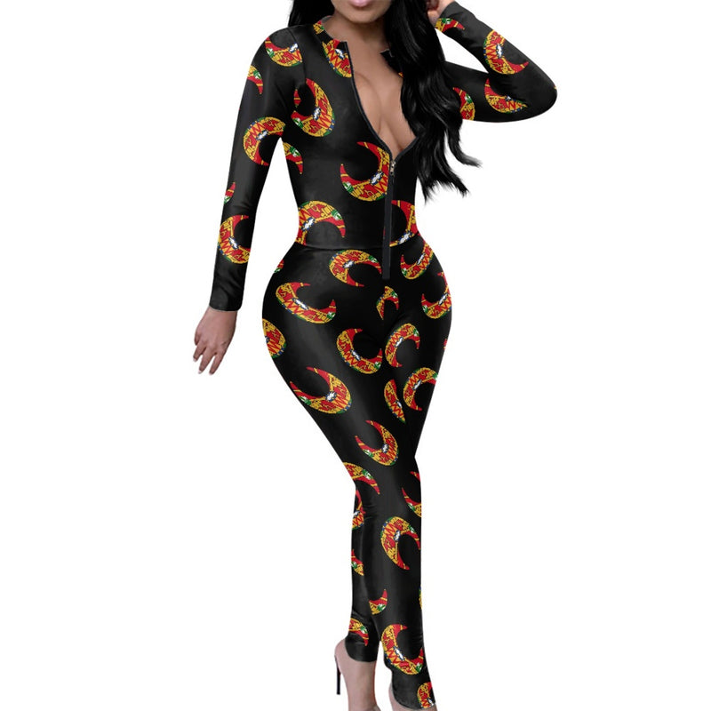 TMMG HAITI HAITIAN FLAG HALF MOON JUMPSUIT