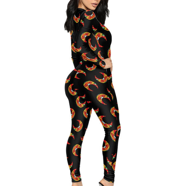 TMMG HAITI HAITIAN FLAG HALF MOON JUMPSUIT