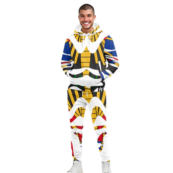 TMMG HAITI HAITIAN FLAG LIQUID HOODIE AND JOGGERS SET
