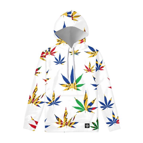 TMMG HAITI HAITIAN FLAG MARIJUANA HOODIE