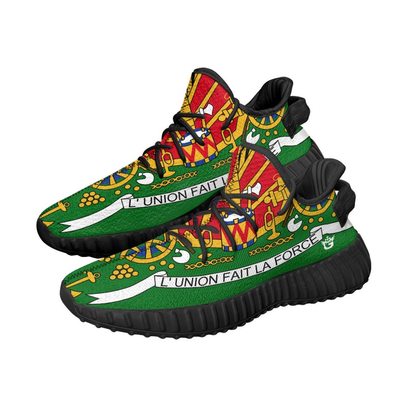 TMMG HAITI HAITIAN FLAG RUNNING SNEAKERS