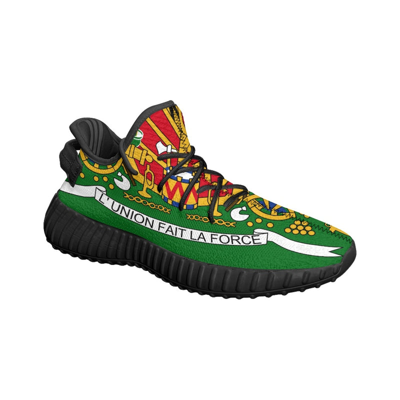 TMMG HAITI HAITIAN FLAG RUNNING SNEAKERS