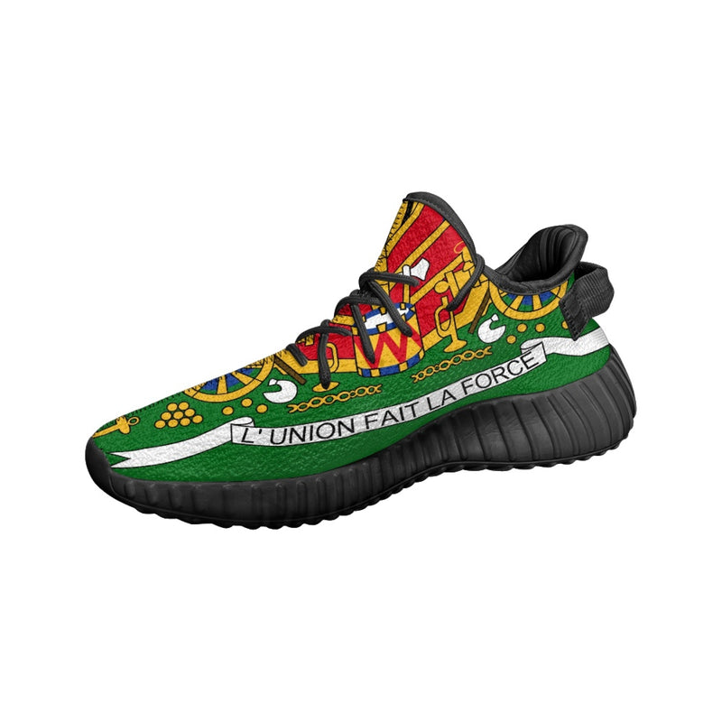 TMMG HAITI HAITIAN FLAG RUNNING SNEAKERS