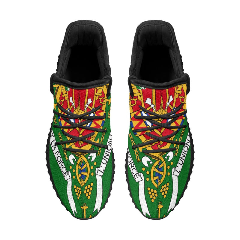TMMG HAITI HAITIAN FLAG RUNNING SNEAKERS
