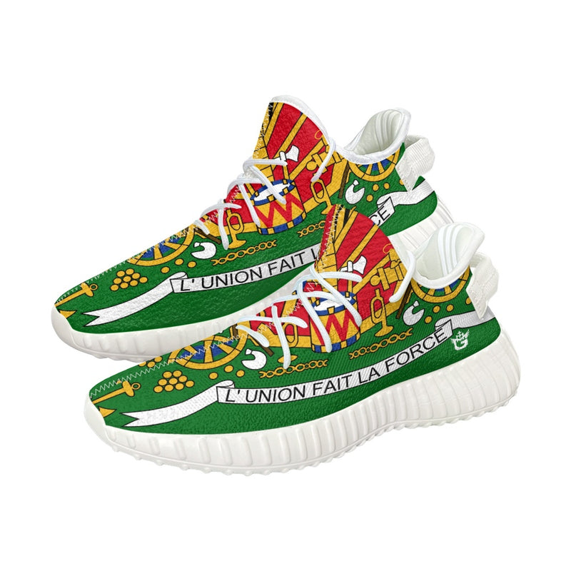 TMMG HAITI HAITIAN FLAG RUNNING SNEAKERS
