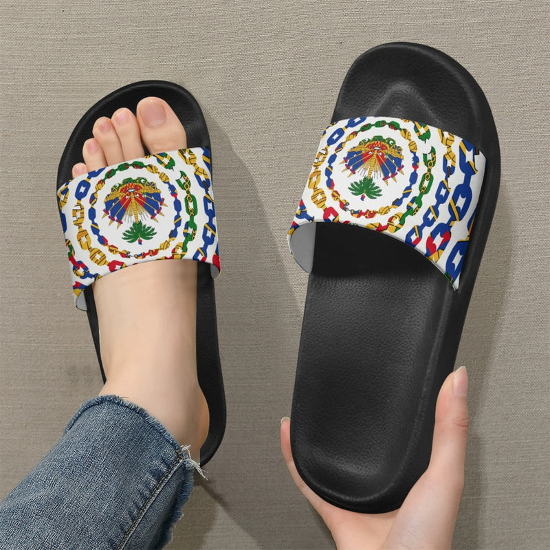 TMMG HAITI HAITIAN FLAG URBAN LINK SANDALS