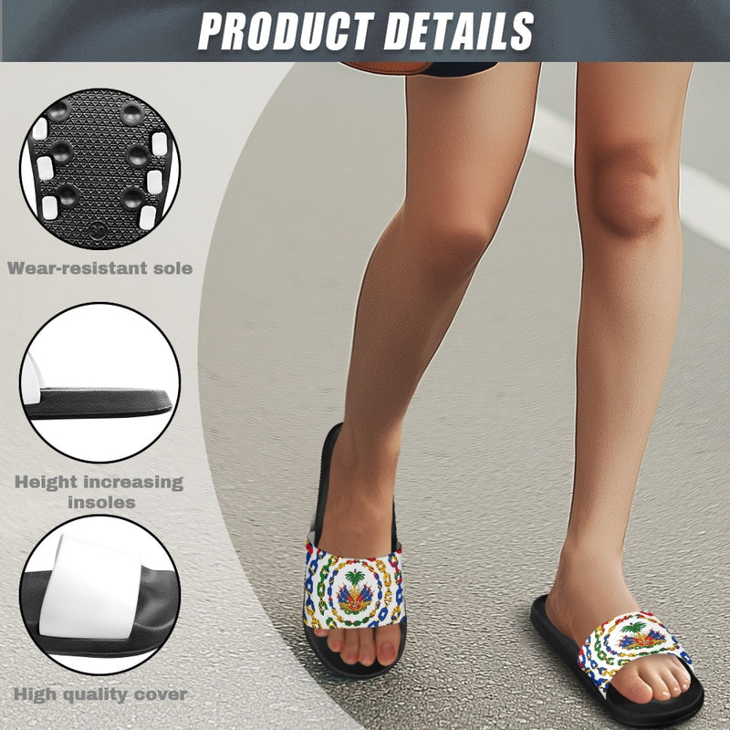 TMMG HAITI HAITIAN FLAG URBAN LINK SANDALS